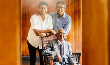 Dr. Harsha de Silva’s father passes away